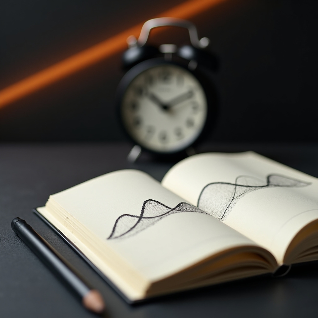 Représentation des cycles et phases du sommeil